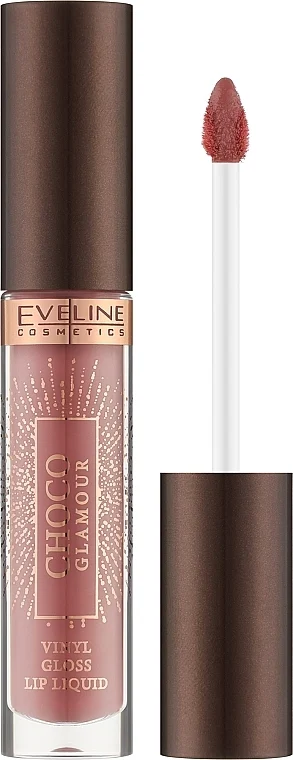 Eveline Cosmetics Choco Glamour Vinyl Gloss Lip Liquid