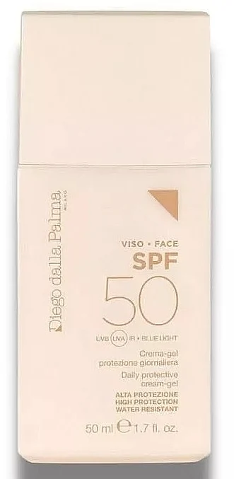 Gel-crema solare per il viso SPF50