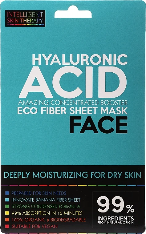 Maschera con acido hialuronico