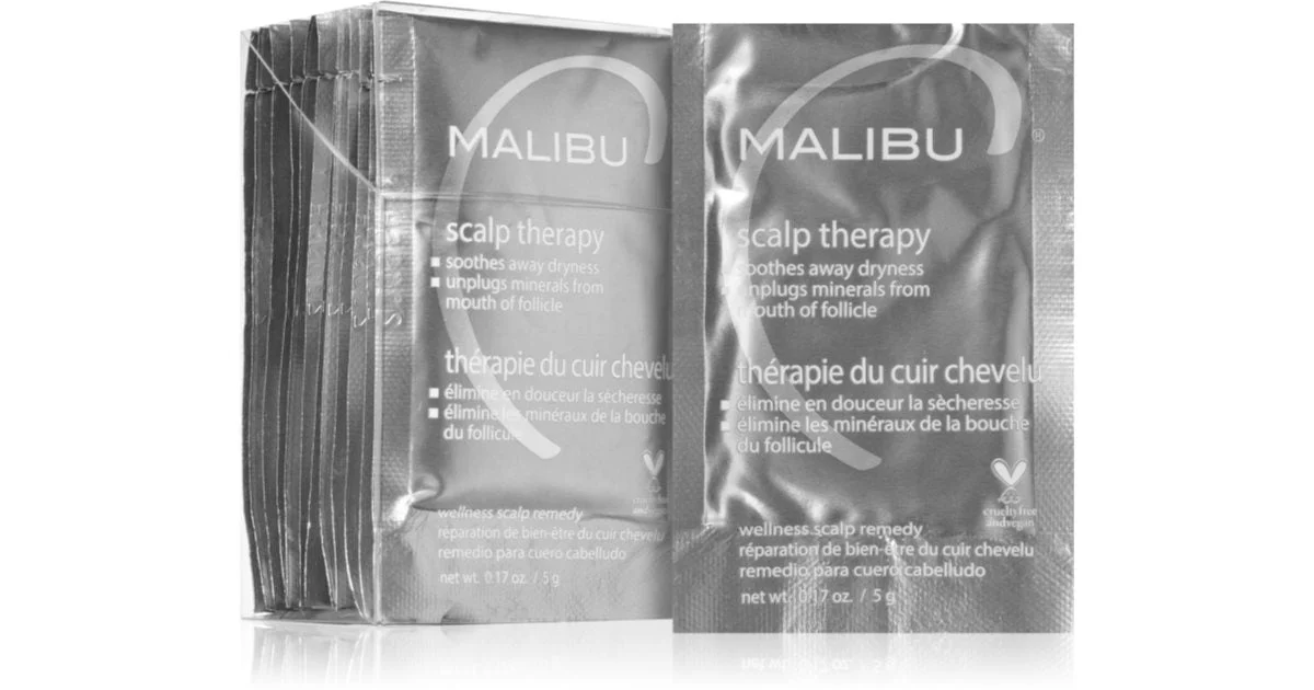 Malibu C Wellness Remedy Therapy trattamento per il cuoio capelluto 12x5 g