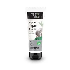 ORGANIC SHOP Face Mud Mask Sea Depth – Maschera Viso Detox Alghe e Fango Marino