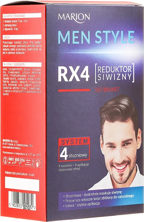 Tinta capelli, per uomo