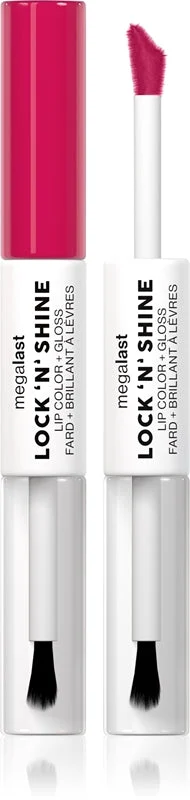 Wet n Wild MegaLast Lock n' Shine rossetto e lucidalabbra lunga tenuta colore Irresistible 8 ml