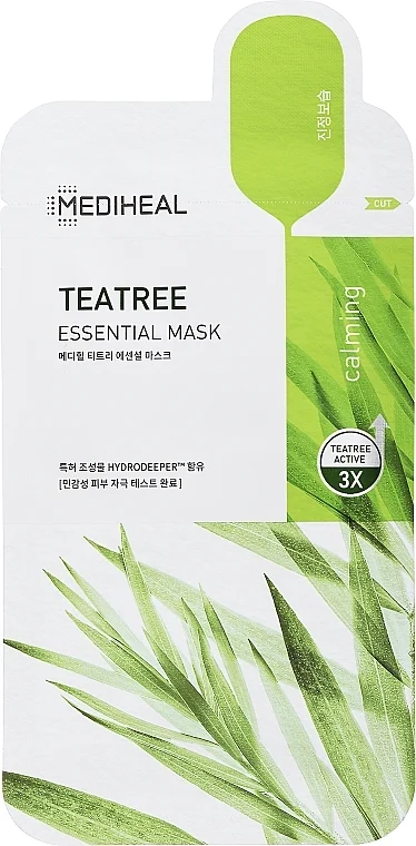 Maschera lenitiva in tessuto