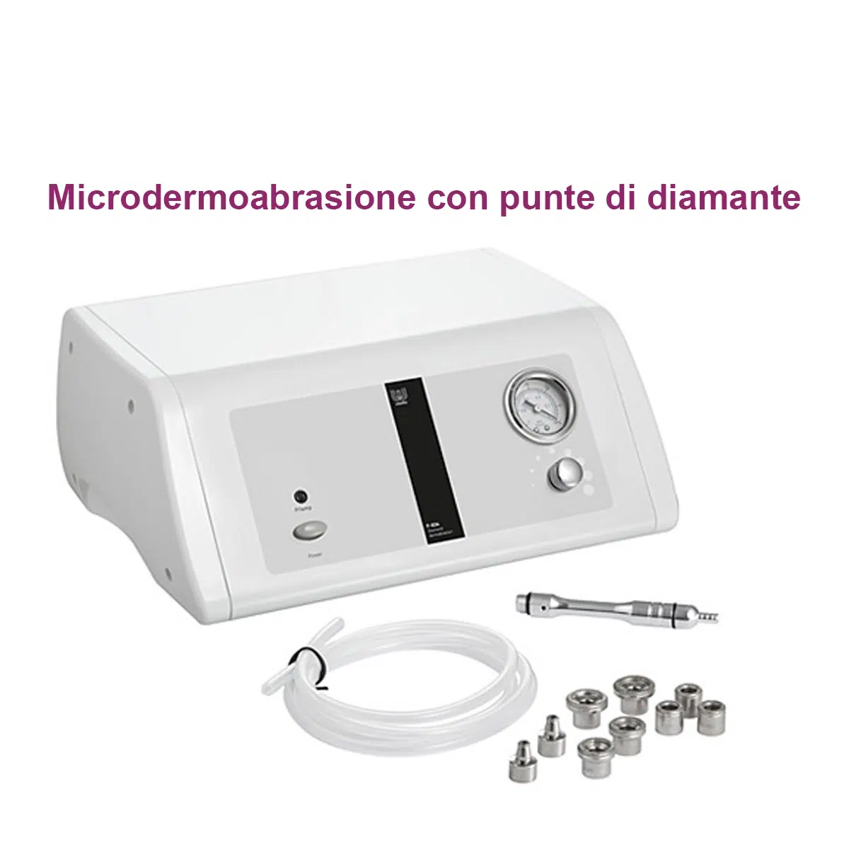Apparecchiatura di Microdermoabrasione con Punte di Diamante F834 WEELKO