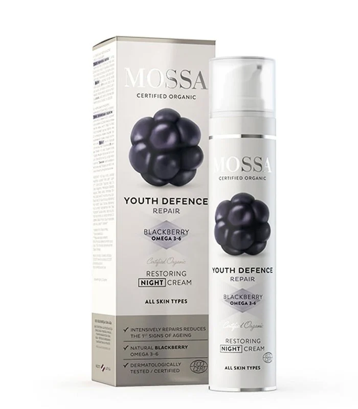 MOSSA COSMETICS Youth Defence – Restoring Night Cream | Crema Notte Rigenerante