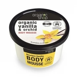 ORGANIC SHOP Body Mousse Bourbon Vanilla – Mousse Corpo Vaniglia e Orchidea