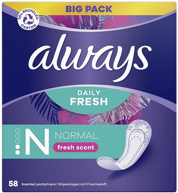 Salvaslip, 58pz