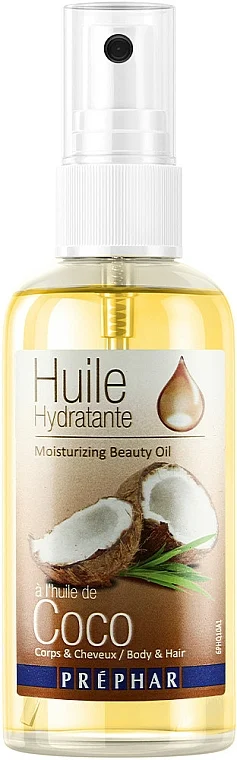 Olio di cocco idratante