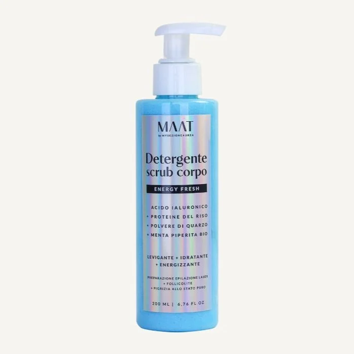 MY SEZIONE AUREA Maat – Detergente Scrub Corpo Energy Fresh