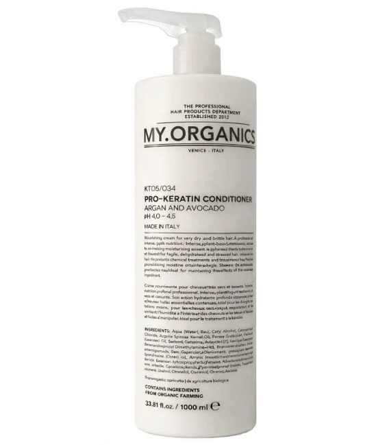 My.Organics Pro-Keratin Conditioner Argan & Avocado 1000 ml