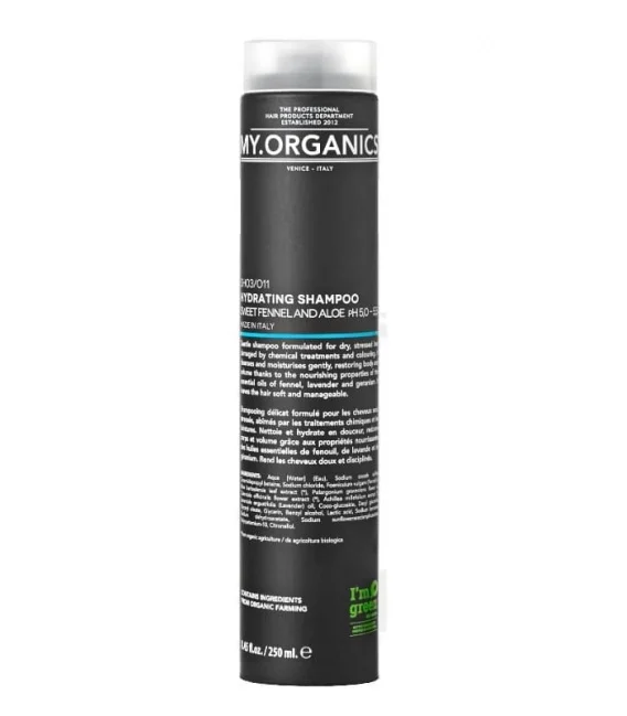 My.Organics The Organic Hydrating Shampoo Sweet Fennel & Aloe 250 ml