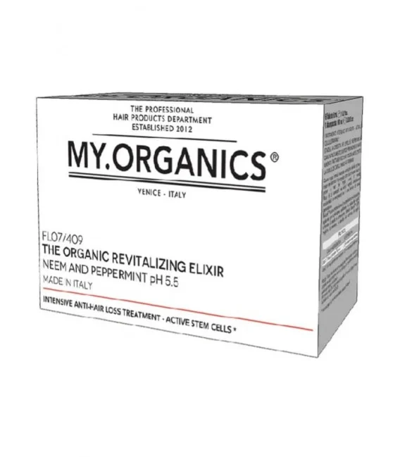 My.Organics The Organic Revitalizing Elixir Treatment Set (6 Vials de 6ml + Shampoo 100 ml)