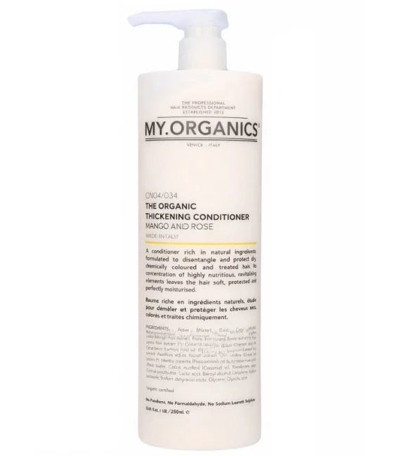 My.Organics The Organic Thickening Conditioner Mango & Rose 1000 ml