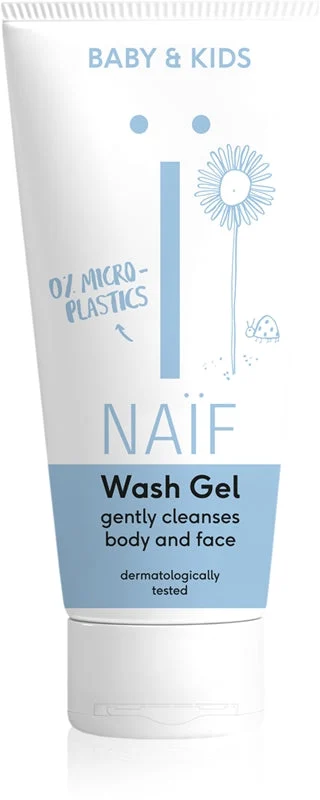 Naif Baby & Kids Gel detergente per bambini e neonati per corpo e viso 100 ml