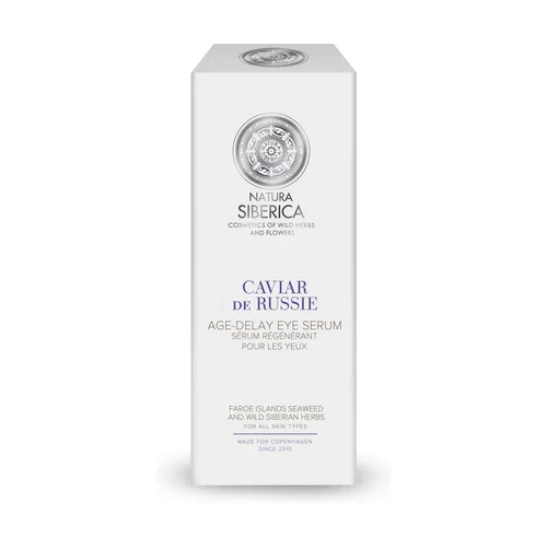 NATURA SIBERICA Copenhagen – Age-Delay Eye Serum Caviar de Russie | Siero Contorno Occhi Rivitalizzante