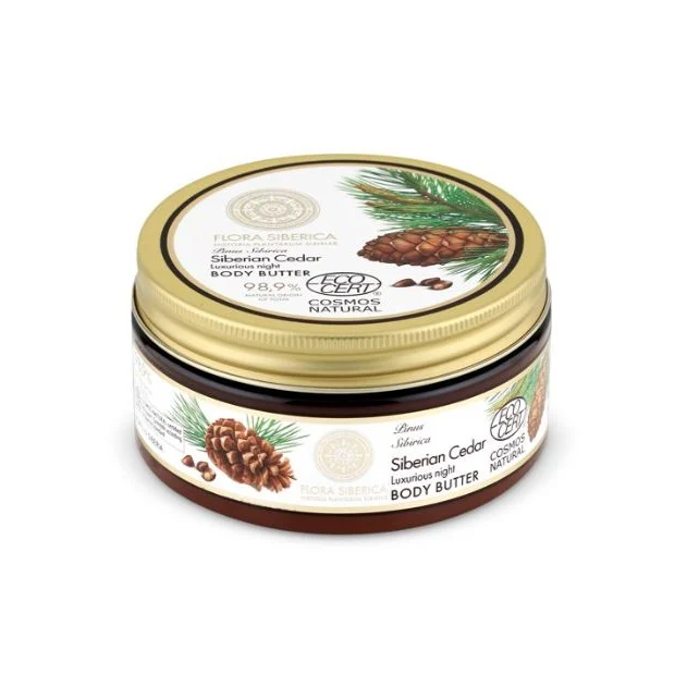 NATURA SIBERICA Flora Siberica – Siberian Cedar Luxurious Night Body Butter