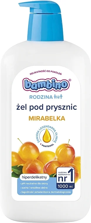 Gel doccia ipoallergenico