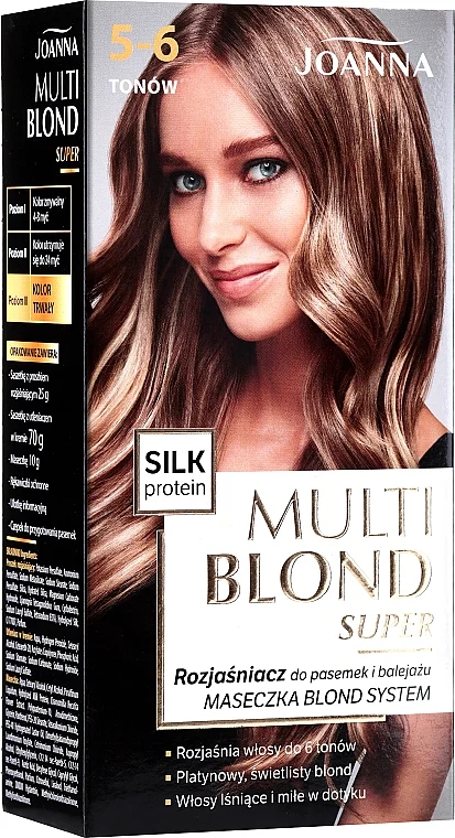 Tinta schiarente per capelli fino a 6 toni