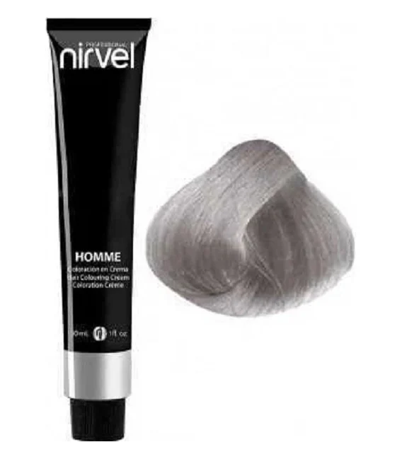 Nirvel Homme Hair Coloring Cream Light Grey 30ml