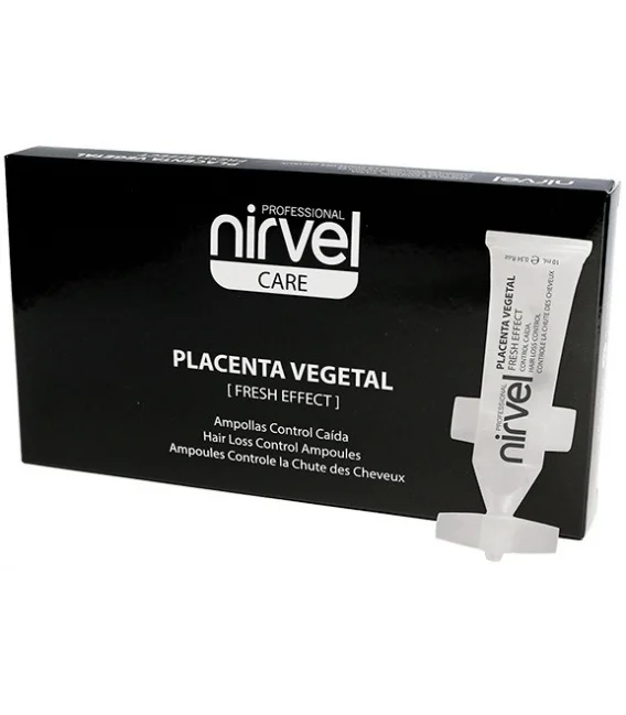Nirvel Placenta Vegetal Fresh Effect Control Fall 10x10ml