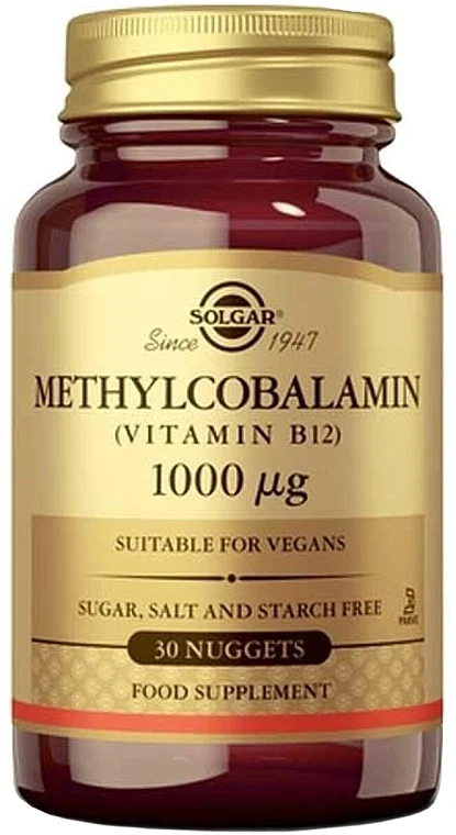 Integratore alimentare "Metilcobalamina sublinguale" (vitamina B12) 1000 mcg