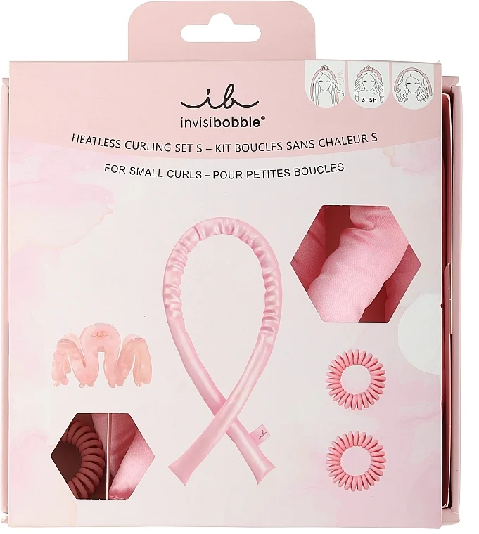 Set per creare riccioli, rosa