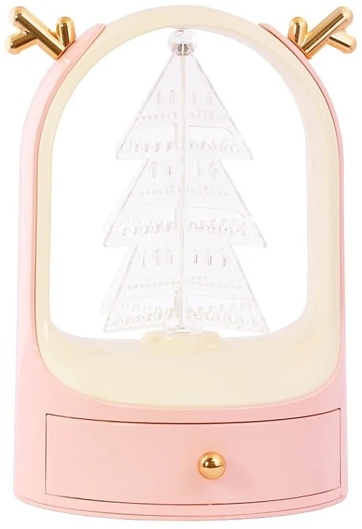 Organizer per decorazioni "Albero di Natale", rosa
