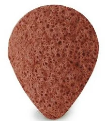 Spugna Konjac, goccia, con argilla rossa