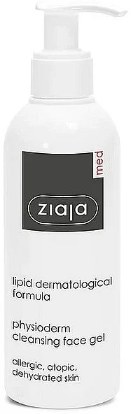 Gel viso detergente per pelli allergiche e atopiche