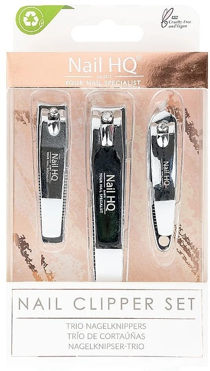 Set di tagliaunghie, 3 pezzi