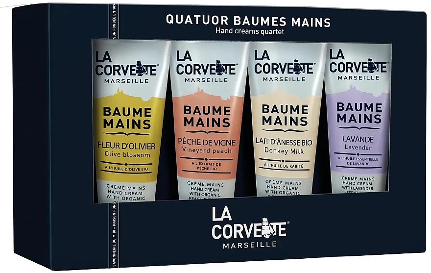 La Corvette Hand Creams Quartet