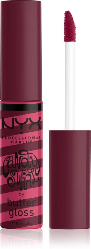 NYX Professional Makeup Butter Gloss Candy Swirl lucidalabbra colore 04 Candy Apple 8 ml
