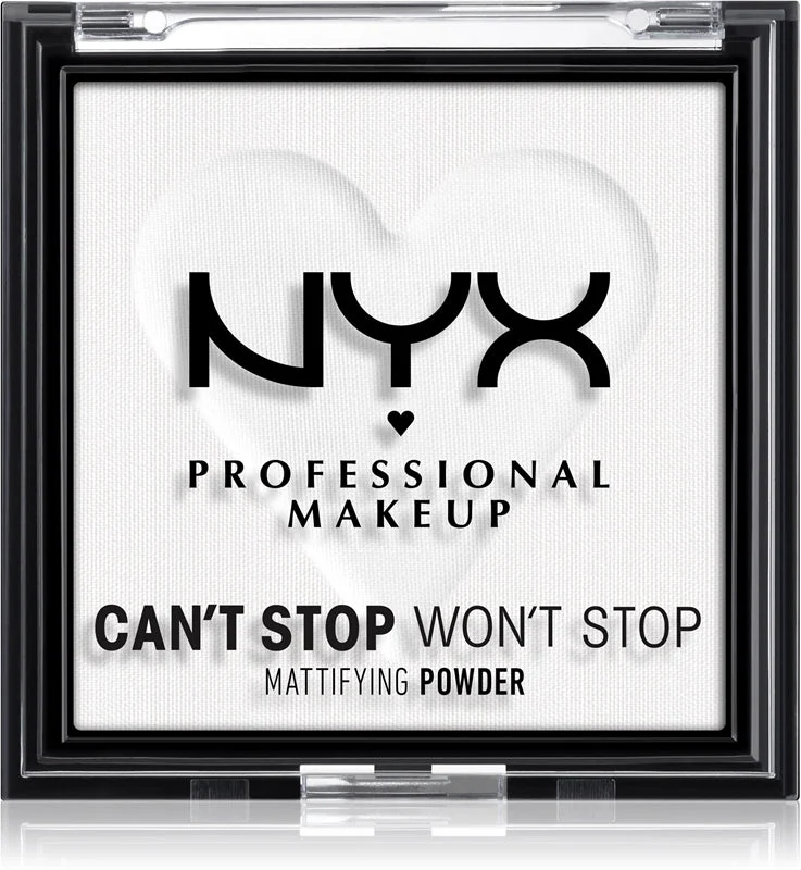 NYX Professional Makeup Can't Stop Won't Stop Mattifying cipria opacizzante colore 11 Bright Translucent 6 g