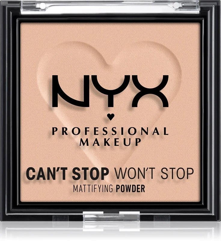 NYX Professional Makeup Can't Stop Won't Stop cipria opacizzante colore 04 Meduim 6 g