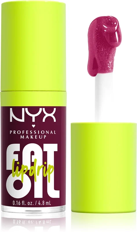 NYX Professional Makeup Fat Drip olio labbra colore 04 That's Chic 4,8 ml