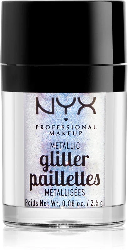 NYX Professional Makeup Glitter Goals metallizzati per viso e corpo colore 05 Lumi-lite 2,5 g
