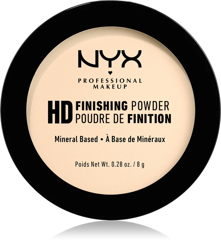 NYX Professional Makeup High Definition cipria colore 02 Banana 8 g
