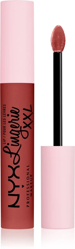 NYX Professional Makeup Lingerie XXL rossetto liquido con finish matte colore 07 - Warm up 4 ml