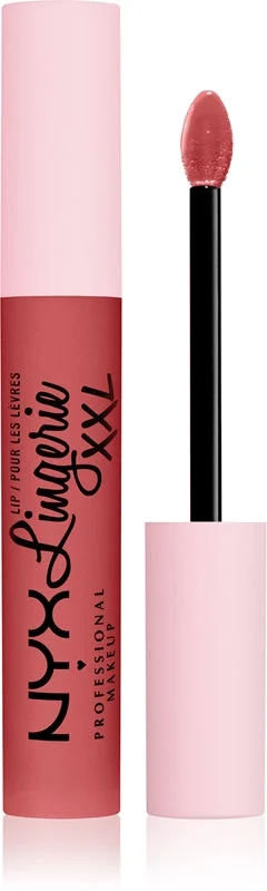 NYX Professional Makeup Lingerie XXL rossetto liquido con finish matte colore 03 - Xxpose me 4 ml