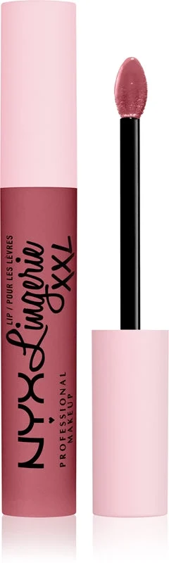 NYX Professional Makeup Lingerie XXL rossetto liquido con finish matte colore 04 - Flaunt It 4 ml