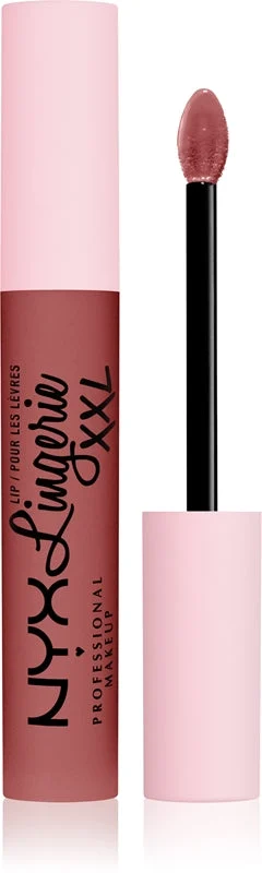 NYX Professional Makeup Lingerie XXL rossetto liquido con finish matte colore 05 - Stripd down 4 ml