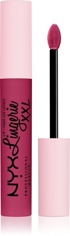 NYX Professional Makeup Lingerie XXL rossetto liquido con finish matte colore 18 - Stayin Juicy 4 ml
