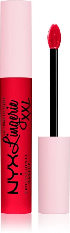 NYX Professional Makeup Lingerie XXL rossetto liquido con finish matte colore 28 - Untamable 4 ml