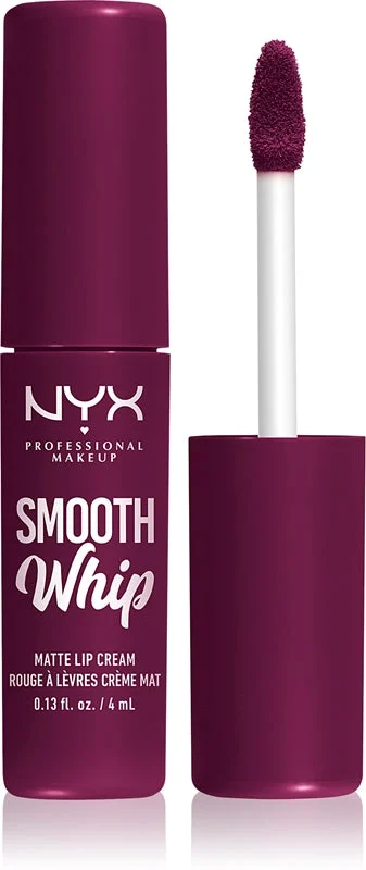 Nyx Smooth Whip Crema labbra opaca Pushin' Berry Bed 4ml