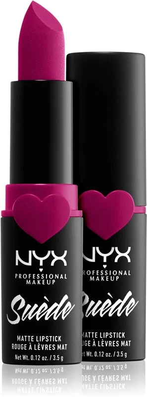 NYX Professional Makeup Suede Matte rossetto opacizzante colore 12 Clinger 3,5 g