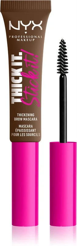 NYX Professional Makeup Thick it Stick It Mascara per sopracciglia colore 06 Brunette 7 ml