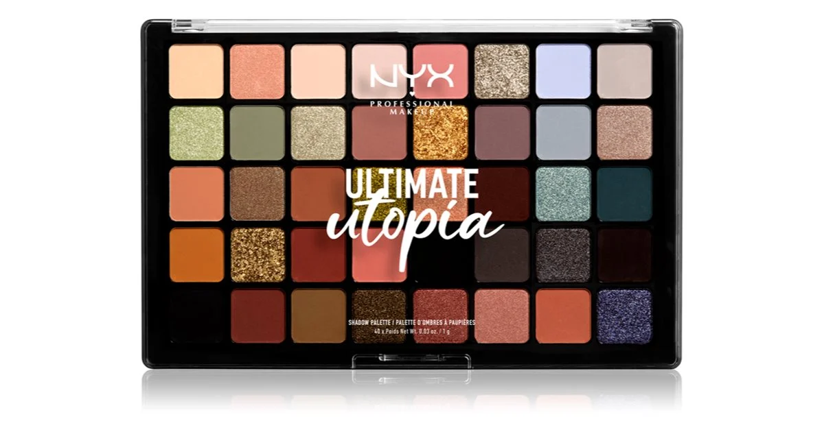 NYX Professional Makeup Ultimate Utopia palette di ombretti 40 x 1 g