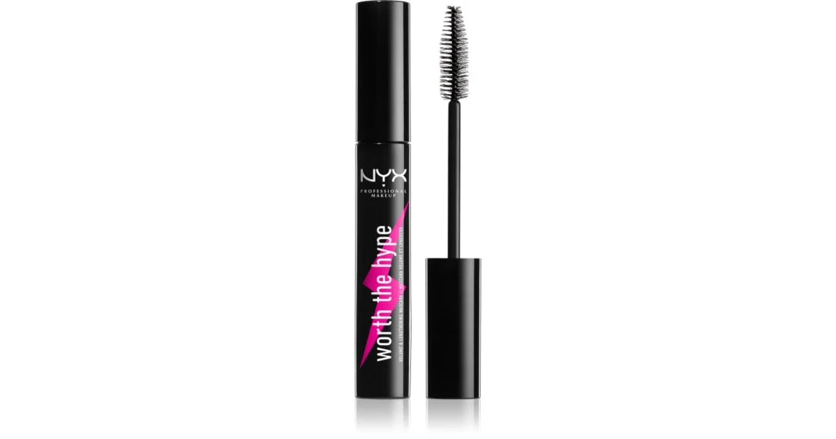 Nyx Worth The Hype Mascara volumizzante e allungante nero 7 ml