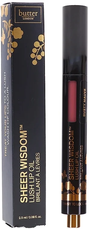 Butter London Sheer Wisdom Lush Lip Oil